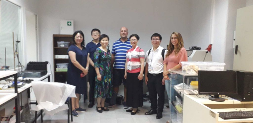 Visit in the Electrochemistry and Composites Lab in R-Nano Lab